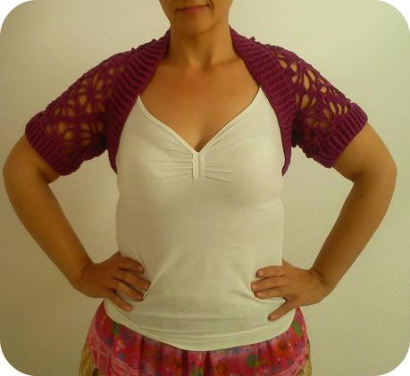 Bolero a ganchillo de rato en rato