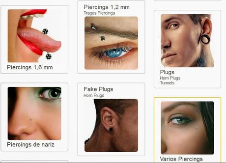 Bisutería & Piercings Online