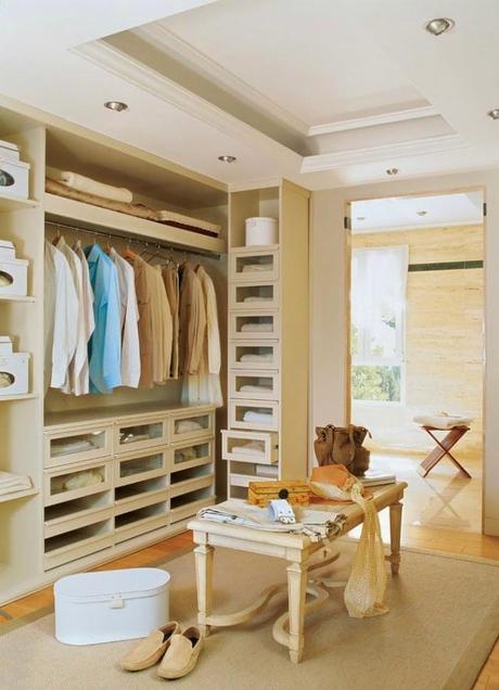 inspiración: vestidores / inspiration: dressing room