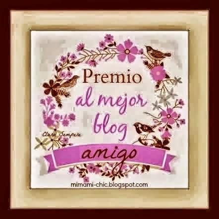 Premio al mejor blog amigo