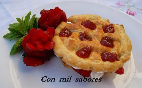 CRUJIENTES  DE  FRESAS