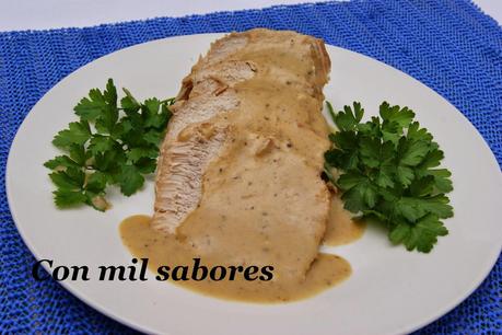 LOMO CON SALSA DE CEBOLLAS