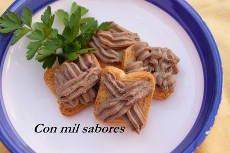 PATE AL PEDRO XIMENEZ CON TOMILLO