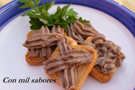 PATE AL PEDRO XIMENEZ CON TOMILLO