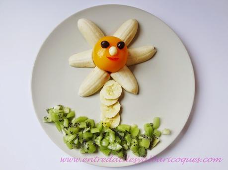 Cocina para niños: Marga, la flor de plátano