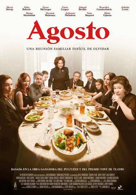 Cineterapia oncológica: Agosto. EEUU. John Wells. 2013.