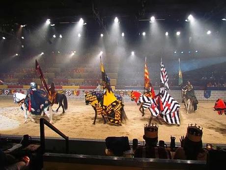 Espectáculo Medieval Times. Orlando