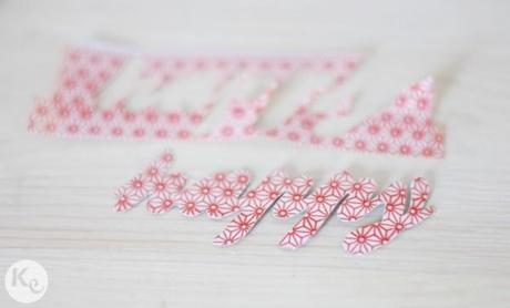 DIY. Calligraphic cake topper DIY. Calligraphic cake topper
