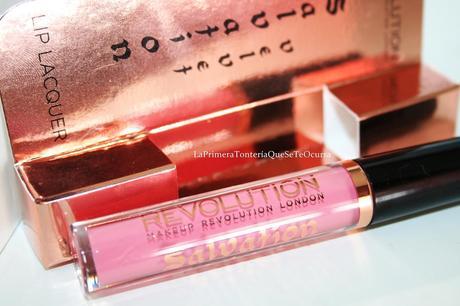 Labial líquido mate: Salvation Velvet de Makeup Revolution