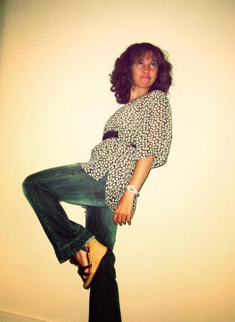 Trapilleando la camisa de mi iaia