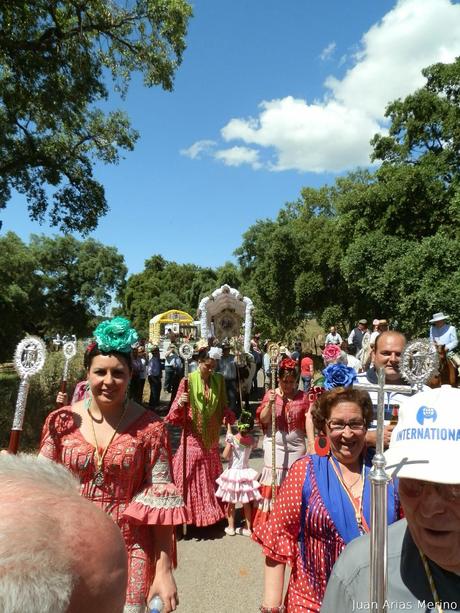 La hermandad en la Romería de la Divina Pastora de Aracena