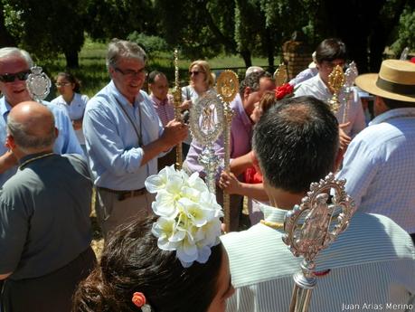 La hermandad en la Romería de la Divina Pastora de Aracena