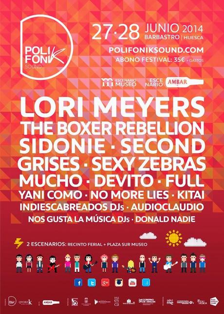 Sidonie, Mucho y Donald Nadie Dj Cierran el POLIFONIK SOUND 2014