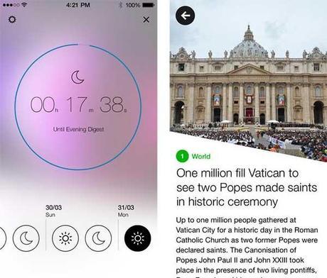 WWDC 2014 | Las aplicaciones con mejor diseño Yahoo News Digest WWDC 2014 | Las aplicaciones con mejor diseño