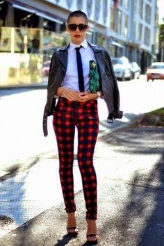 Tartan... en los pantalones!