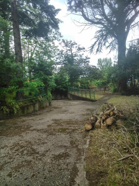 la mansión  abandonada de villa Amada