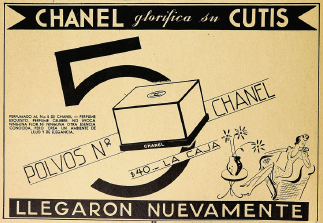 REVISTA ELITE: POLVOS CHANEL.