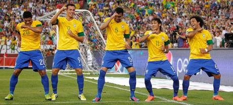 Brazilian Soccer Celebration
