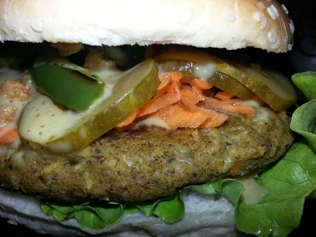 Hamburguesas de garbanzos y acelgas