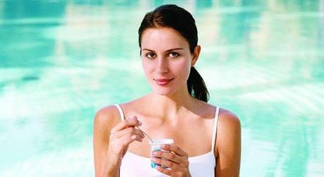 En calma con el yogur