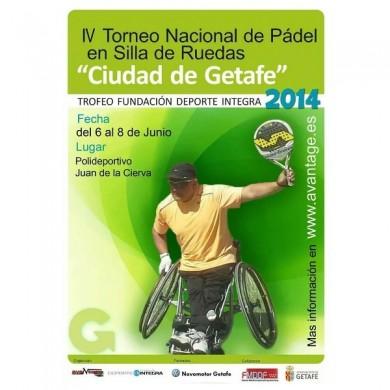 6 de Junio (Getafe / Madrid) - IV OPEN NACIONAL DE PADEL EN SILLA DE RUEDAS “CIUDAD DE GETAFE” TROFEO FUNDACIÓN DEPORTE INTEGRA