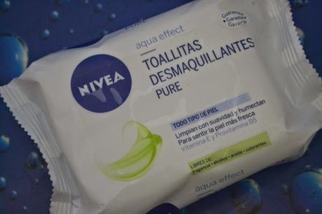 Limpiando la piel con los productos de Nivea!