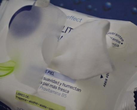 Limpiando la piel con los productos de Nivea!