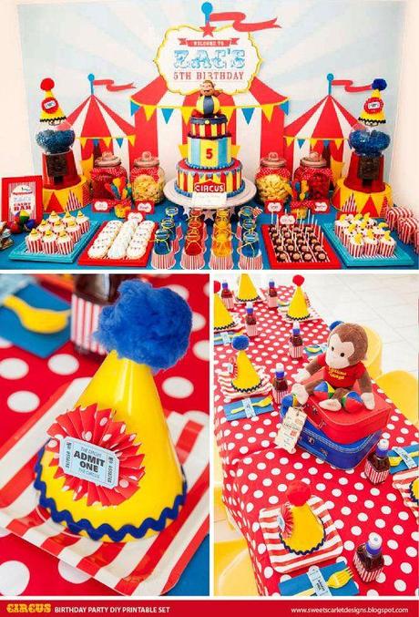 Nos vamos al circo ¡¡de cumpleaños!!