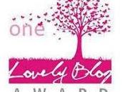premio "One Lovely Blog Award"