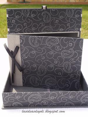 Conjunto para boda en gris.