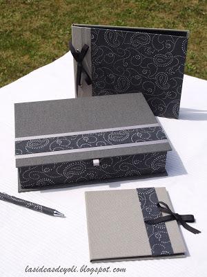 Conjunto para boda en gris.