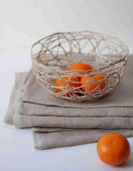 Cómo hacer una cesta para la fruta