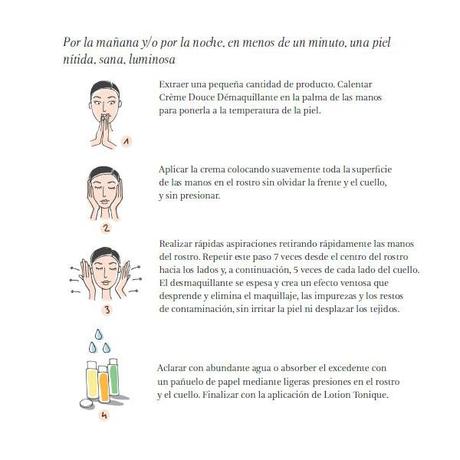 instrucciones aplicacion clarins