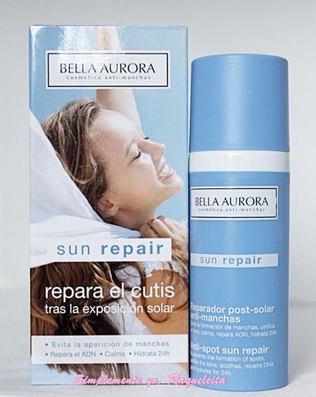 Sun Repair de Bella Aurora, el Primer Reparador Post-Solar Anti-Manchas