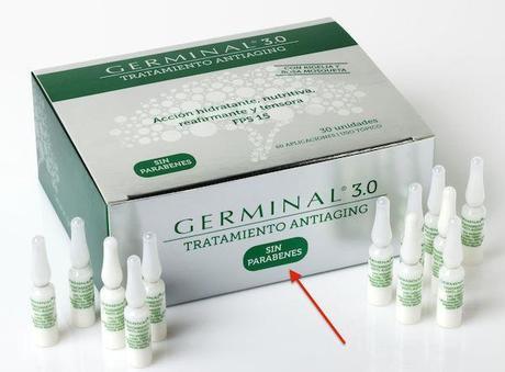 Tratamiento antiaging de Germinal 3.0
