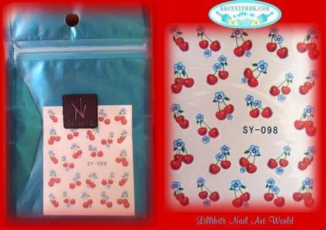 Cerezas y flores KKCenterHk