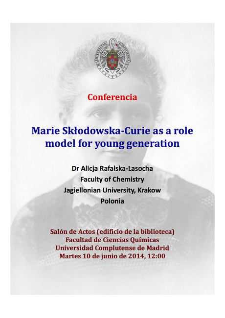 Conferencias sobre Marie Curie