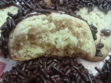 Erizos de galleta y chocolate