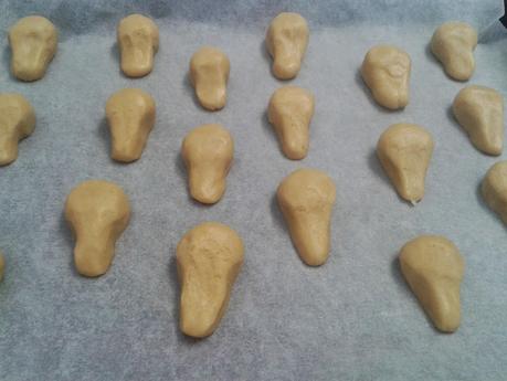 Erizos de galleta y chocolate