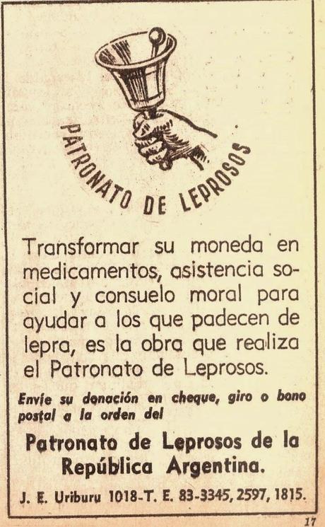 REVISTA LEOPLÁN: COLECTA PATRONATO DE LEPROSOS.