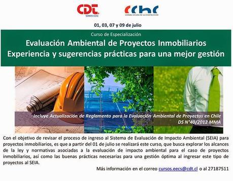 Curso de evaluación ambiental de proyectos inmobiliarios