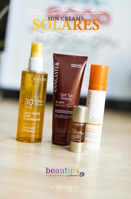 beautips barbara crespo sun creams solares beauty beautips.com fashion blogger blog de moda lancaster clarins
