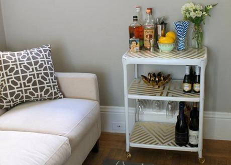 mueble bar diy estilo nórdico escandinavo estilismo de interiores diy hogar deco con pintura diy hazlo tu mismo carro bar diy deco para el hogar camarera cocina diy bricolaje bricolaje mesa carro blog de decoración interiores 