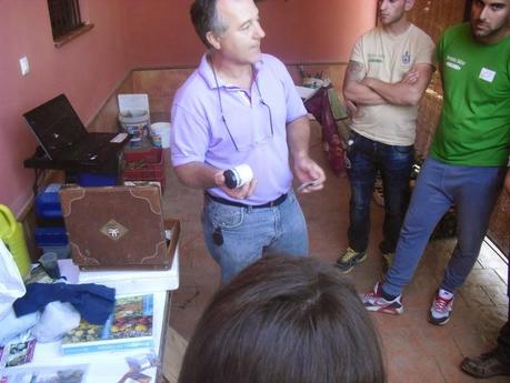 VISITA AL HUERTO DE LA ESCUELA TALLER ECOLIVAR DE ARAHAL