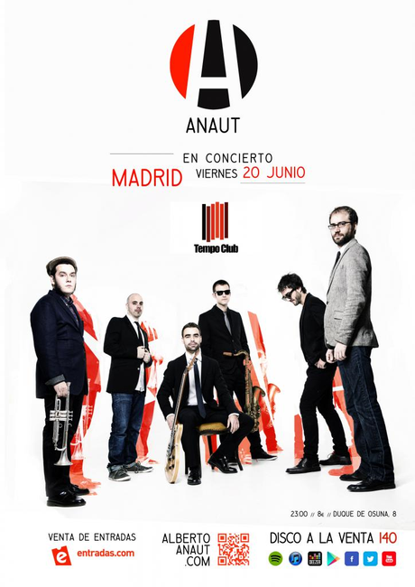 ANAUT EN MADRID. 20 DE JUNIO. TEMPO CLUB. ‏