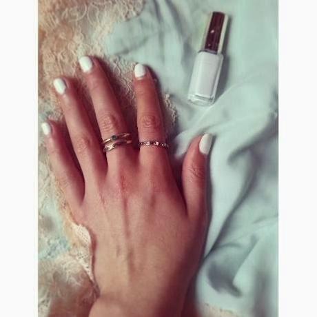 White nails | Uñas blancas