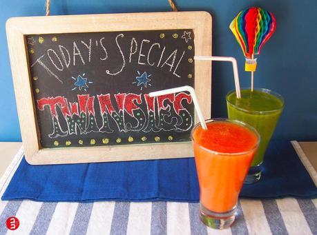 Today’s special: Twinsies {Red & Green Smoothie} Twinsies smoothie by Coco