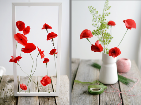 DIY: AMAPOLAS PARA DECORAR TU CASA