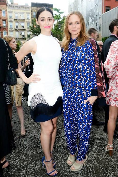 Emmy Rossum de (y con) Stella McCartney (Imagen: Joe Schildhorn for BFA).