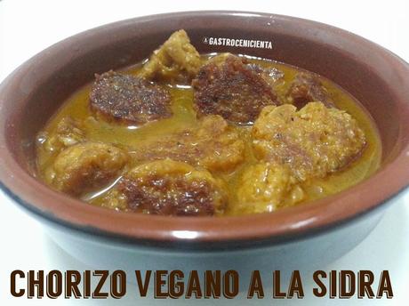 Chorizo Vegano a la Sidra